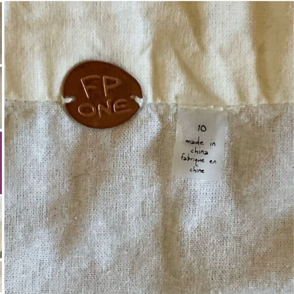 Free People Sz 10 Boho JULIETTE Button Front Button Closure Maxi Skirt MSRP 108 - Picture 9 of 11